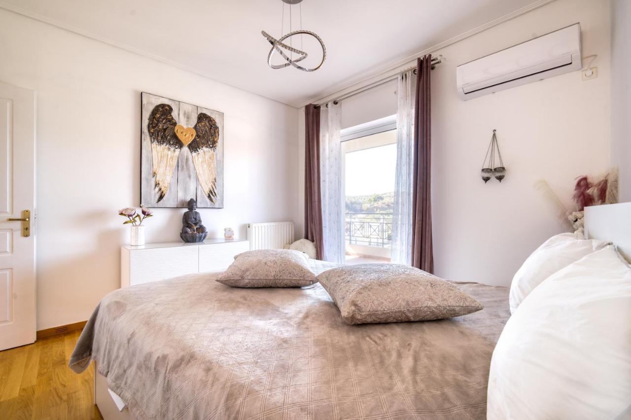 Lávrion Sea & Mountain Apartment Close To Port And City מראה חיצוני תמונה