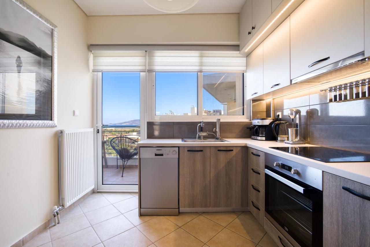 Lávrion Sea & Mountain Apartment Close To Port And City מראה חיצוני תמונה