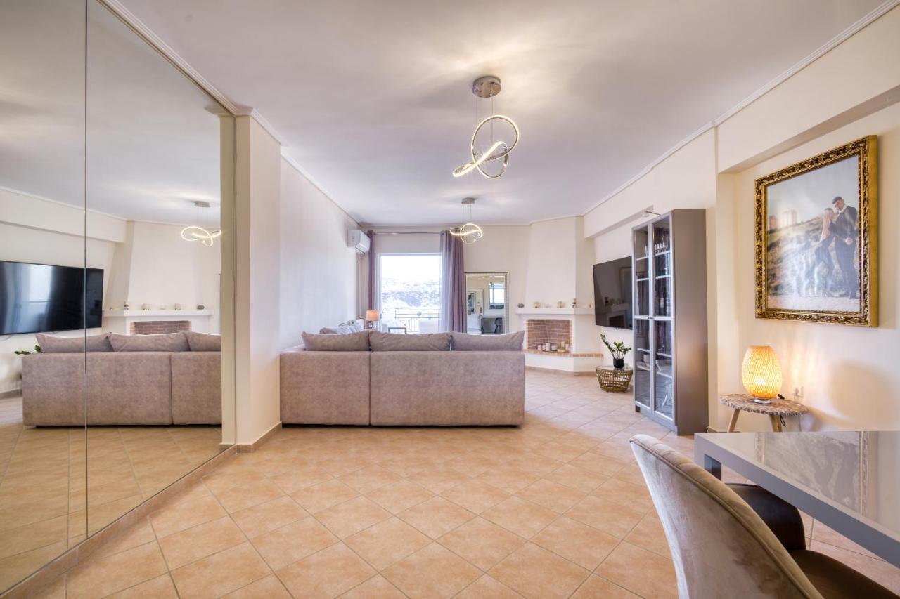 Lávrion Sea & Mountain Apartment Close To Port And City מראה חיצוני תמונה