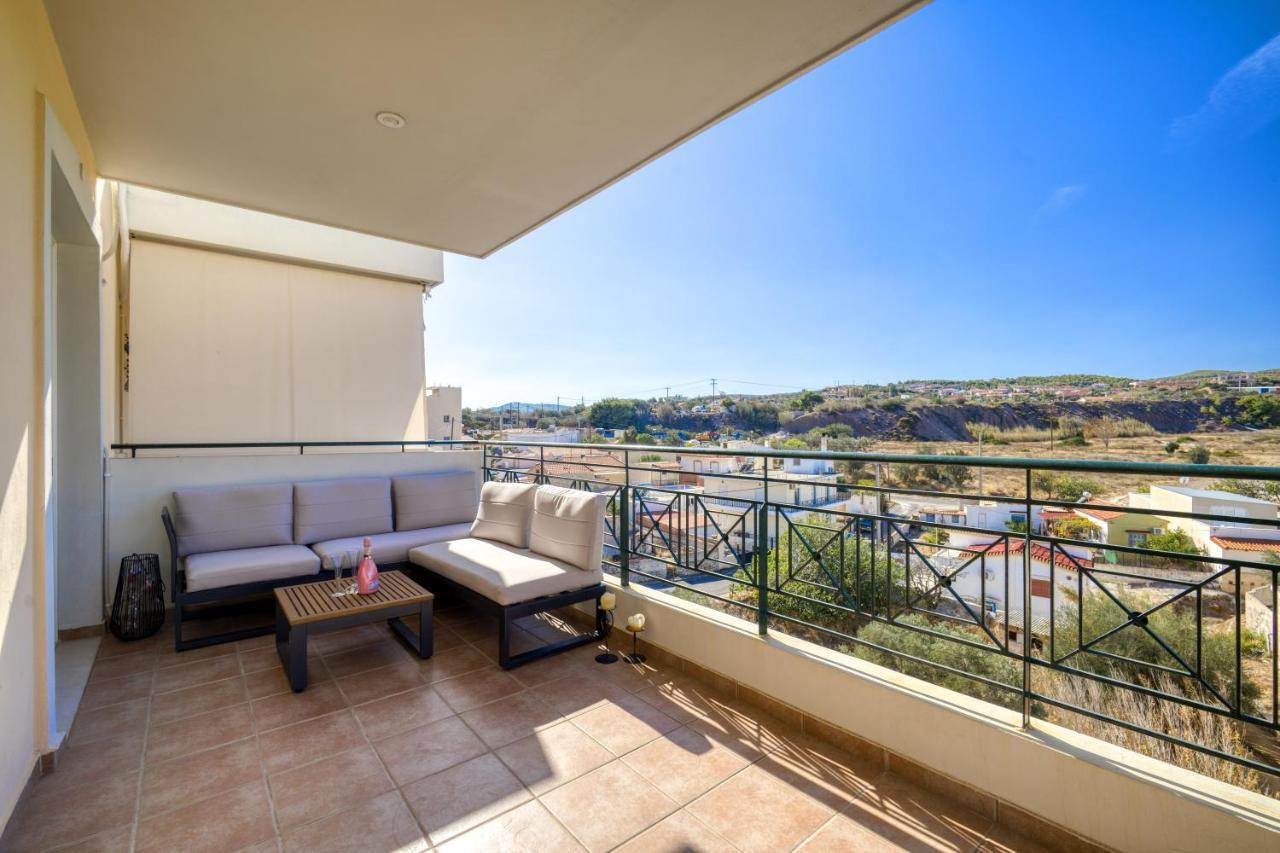 Lávrion Sea & Mountain Apartment Close To Port And City מראה חיצוני תמונה